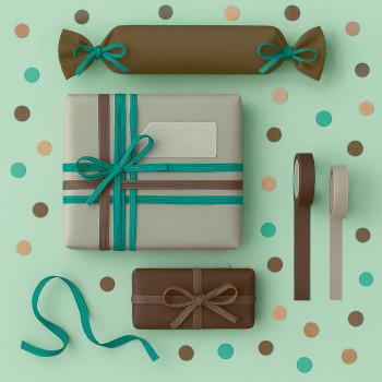 Schokoladenbraunes Bastband. Online-Verkauf.