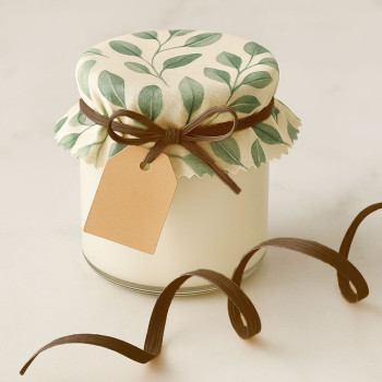 Schokoladenbraunes Bastband. Online-Verkauf.