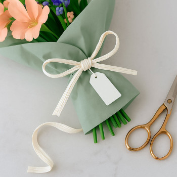 Weißes Bastband. Online-Verkauf.