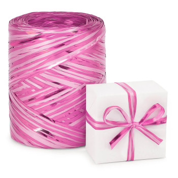 Bastband in matt-metallic pink