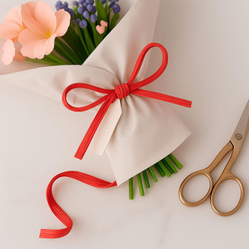 Rotes Bastband. Online-Verkauf.