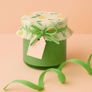 Apfelgrünes Bastband für Verpackungen und Geschenke. Online-Verkauf