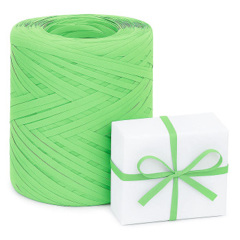 Apfelgrünes Bastband