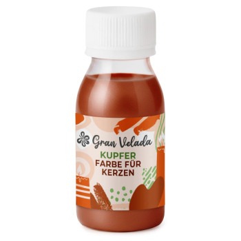 Farbe für Kupferkerzen