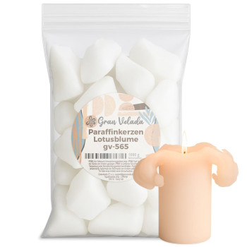 Paraffinkerzen Lotusblume gv-565