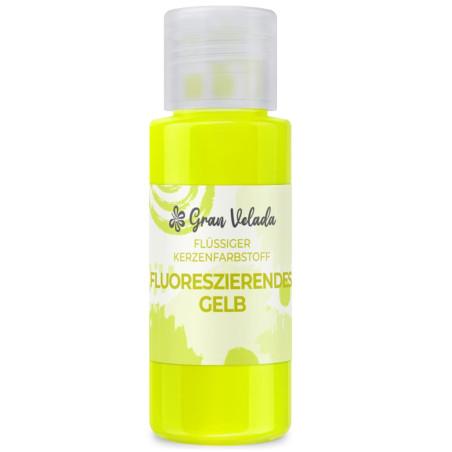 Flüssiger fluoreszierender Farbstoff zur Herstellung von Kerzen