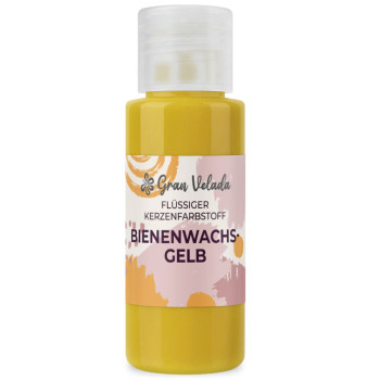 Flüssiger Bienwachsgelber Farbstoff zur Herstellung von Kerzen