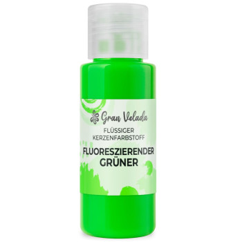 Flüssiger fluoreszierender grüner Farbstoff zum Herstellung von Kerzen