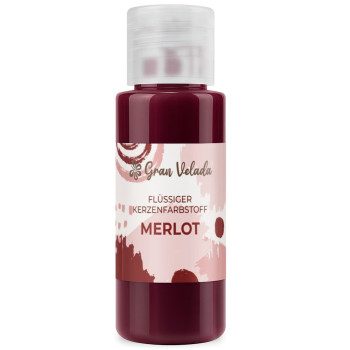 Flüssiger Merlot Farbstoff zur Herstellung von Kerzen