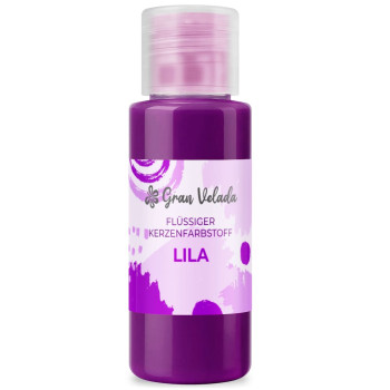 Lila flüssiger Farbstoff zur Herstelung von Kerzen
