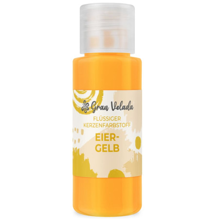 Eiergelber flüssiger Kerzenfarbstoff