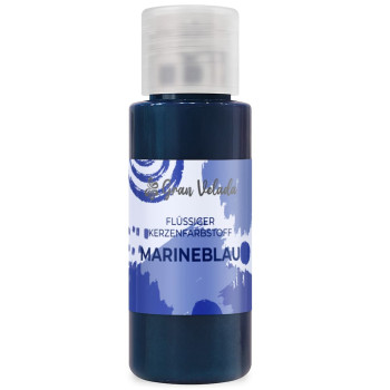 Marineblauer Flüssigfarbstoff für Kerzen