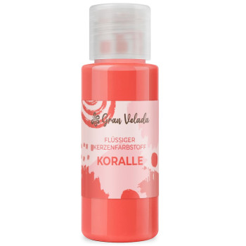 Korallenfarbstoff für Kerzen
