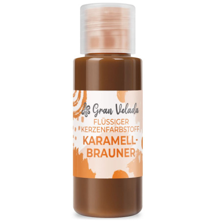 Karamellbrauner flüssiger Kerzenfarbstoff