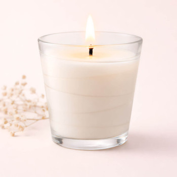 Copo de vidro Sofía para velas