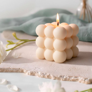 Bubble Candle Form mit 9 Kugeln. Qualität und guter Preis!