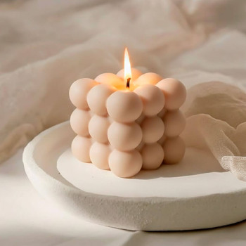 Bubble Kerze Form 9 Kugeln