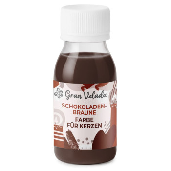 Schokoladenbraune Farbe für Kerzen