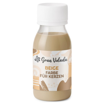 Béžová farba na sviečky