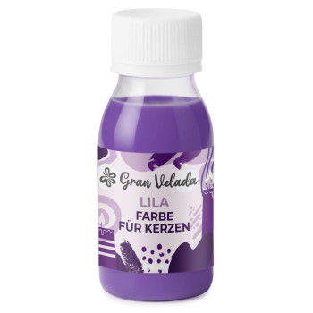 Fialová farba na sviečky