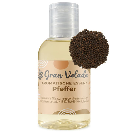 Aromatische Essenz des Pfeffers