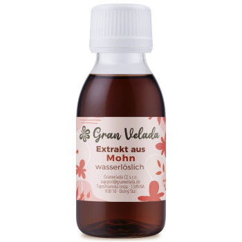 Hydrosolubiler Mohnextrakt – Wasserlöslich | Gran Velada