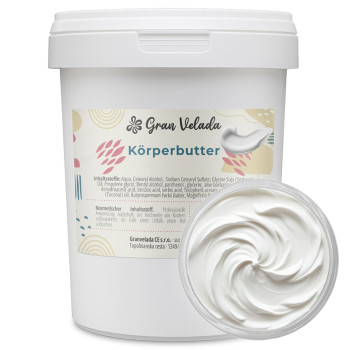 Basis-Körperbutter bereit zum Anreichern. Online-Verkauf.