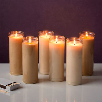 Kunststoffbehälter für liturgische Kerzen. Online-Verkauf