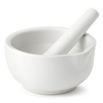 Porzellanmörser von 100 ml. Online-Verkauf.