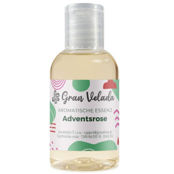 Aromatische Essenz der Adventsrose - Zarter blumiger Duft