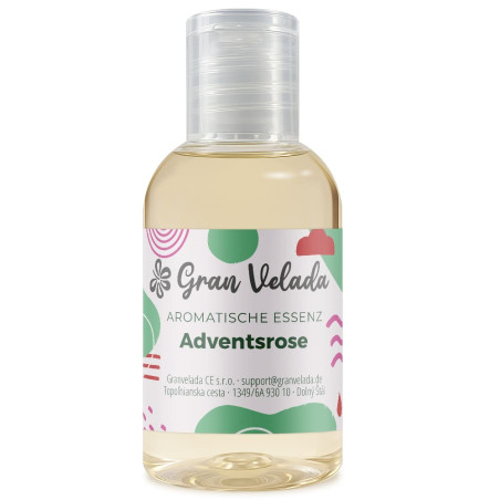 Aromatische Essenz der Adventsrose - Zarter blumiger Duft