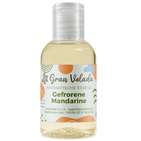 Aromatische Essenz aus geeisten Mandarinen