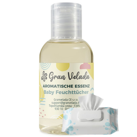 Aromatische Essenz Babytücher