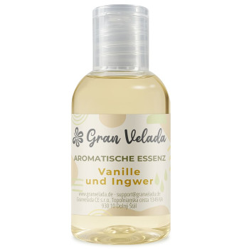 Aromatische Essenz aus Vanille und Ingwer