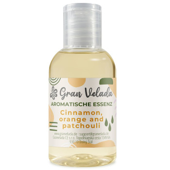 Aromatische Essenz aus Zimt, Orange und Patchouli