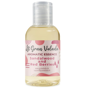 Aromatische Essenz aus Sandelholz und roten Früchten für DIY-Projekte