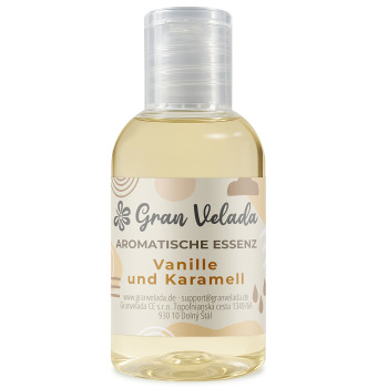 Aromatische Essenz von Vanille und Karamell