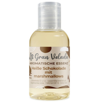 Aromatische Essenz Heiße Schokolade mit Marshmallows