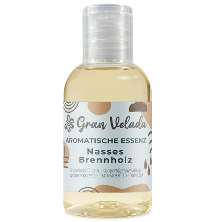 Aromatische Essenz von feuchtem Brennholz