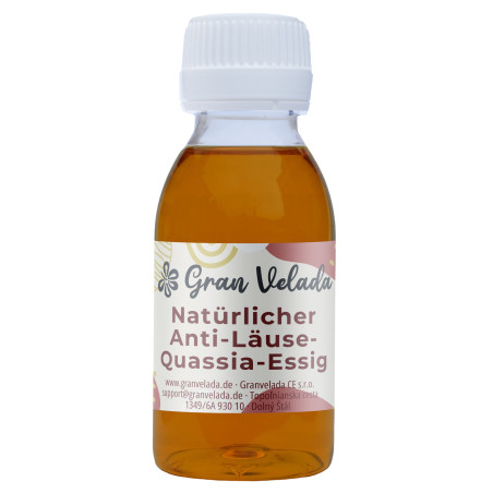 Prírodný ocot z quassia amara proti všiam