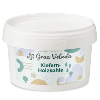 Kiefernholzkohle in loser Schüttung. Online-Verkauf.