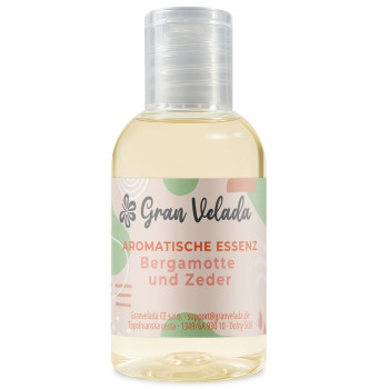 Aromatische Essenz aus Bergamotte und Zeder