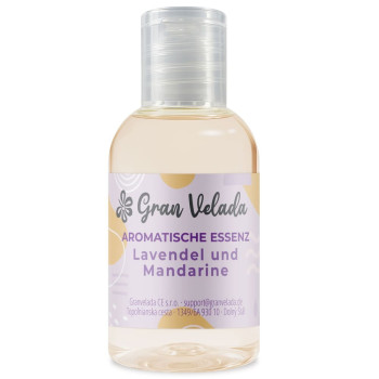 Aromatische Essenz aus Lavendel und Mandarine