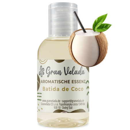 Aromatische Essenz aus geschlagener Kokosnuss