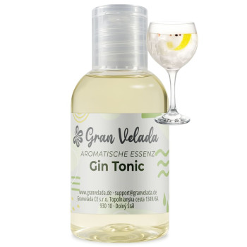 Aromatische Essenz von Gin und Tonic