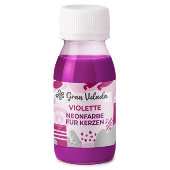 Neonviolette Kerzenfarbe : Gran Velada