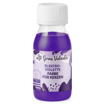 Elektrisch lila Kerzenfarbe : Gran Velada