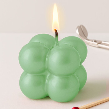 Metallischer Kerzenlack - Einfache Anwendung und toller Effekt