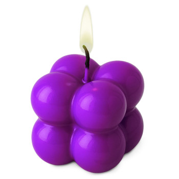 Neonvioletter Kerzenlack