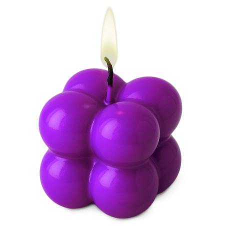 Neonvioletter Kerzenlack